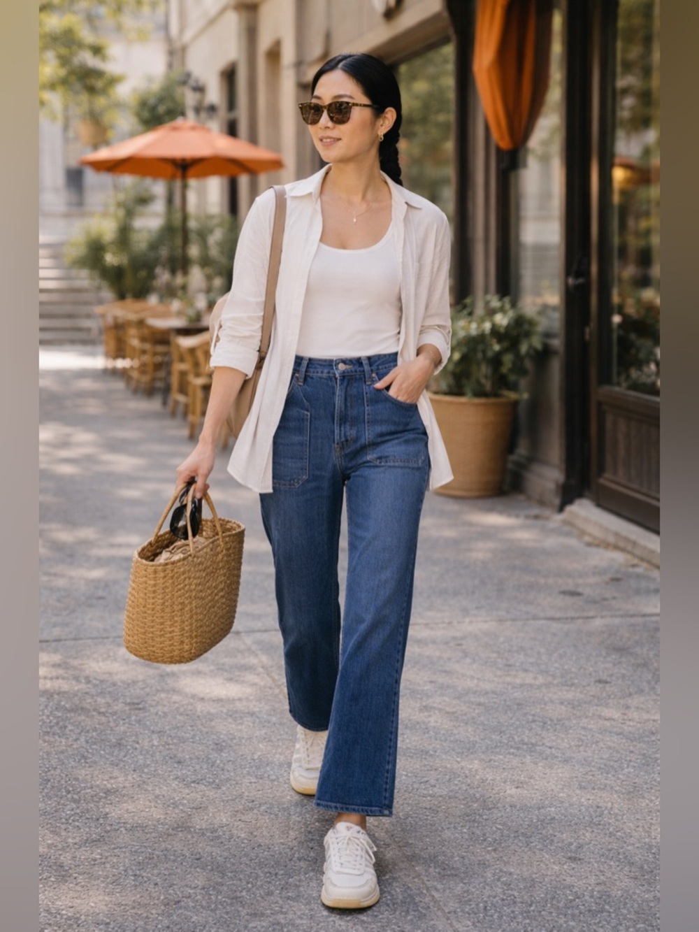 NWT MOTHER The  Quarter  Breaker Flood Jean in Howdy Size 29